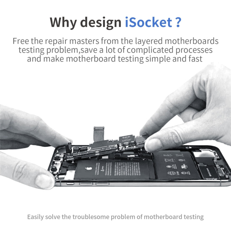 Qianli iSocket Motherboard Layered Test Fixture For iPhone 13 Series - Repair & Spare Parts by QIANLI | Online Shopping UK | buy2fix