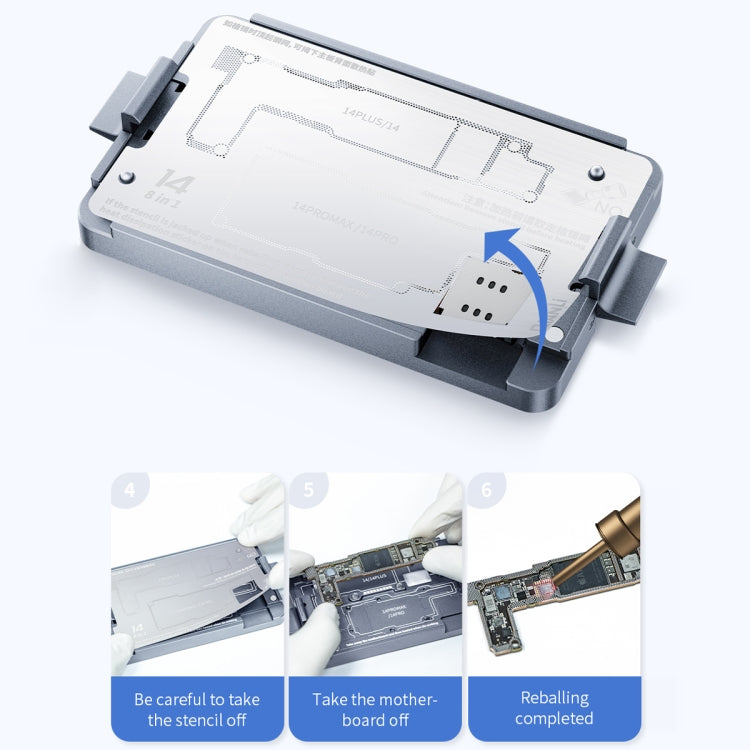 Qianli iSocket Motherboard Layered Test Fixture For iPhone 14 Series - Repair & Spare Parts by QIANLI | Online Shopping UK | buy2fix