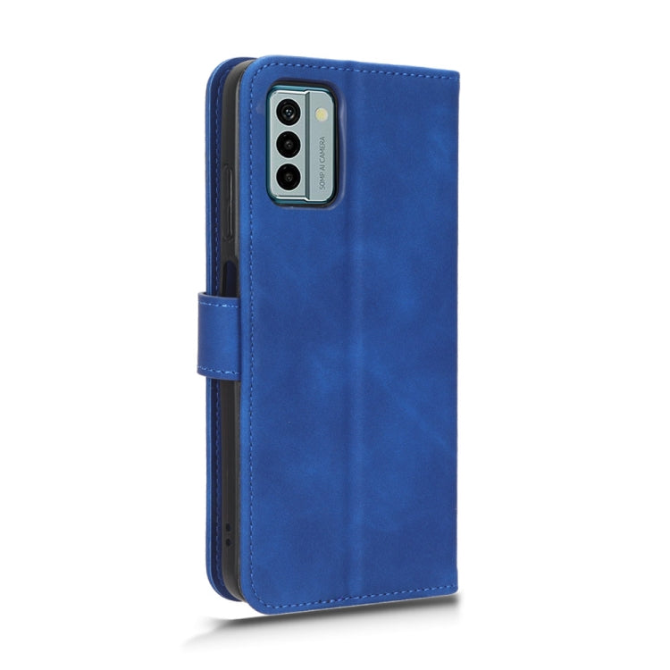 For Nokia G22 Skin Feel Magnetic Flip Leather Phone Case(Blue) - Nokia Cases by buy2fix | Online Shopping UK | buy2fix