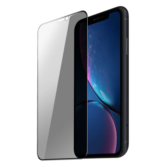 For iPhone XR 5pcs DUX DUCIS 0.33mm 9H High Aluminum Anti-spy HD Tempered Glass Film by DUX DUCIS