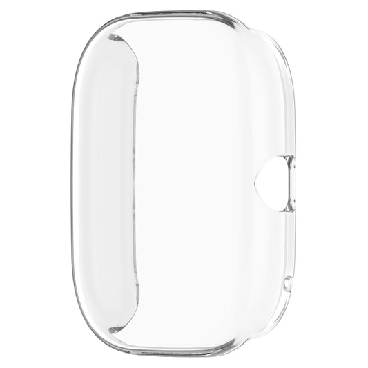 For Amazfit GTS4 Mini Full Coverage TPU Electroplating Watch Protective Case(Transparent) by buy2fix