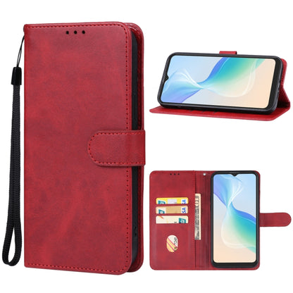 For Blackview Oscal C30 / C30 Pro Leather Phone Case(Red) - More Brand by buy2fix | Online Shopping UK | buy2fix