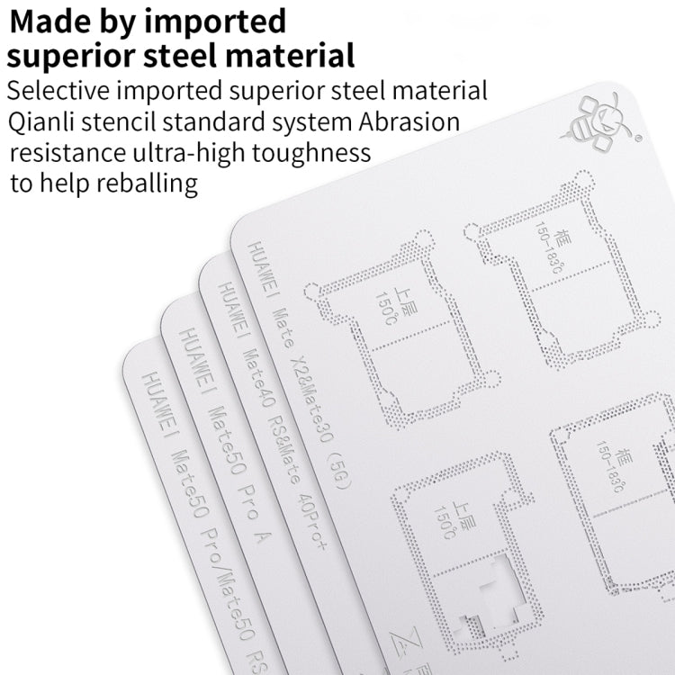 For Huawei Mate 40 Pro Qianli Mega-idea Multi-functional Middle Frame Positioning BGA Reballing Platform - Repair & Spare Parts by QIANLI | Online Shopping UK | buy2fix