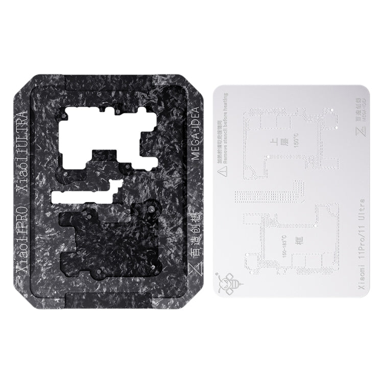 For Xiaomi 11 Pro / 11 Ultra Qianli Mega-idea Multi-functional Middle Frame Positioning BGA Reballing Platform - Repair & Spare Parts by QIANLI | Online Shopping UK | buy2fix