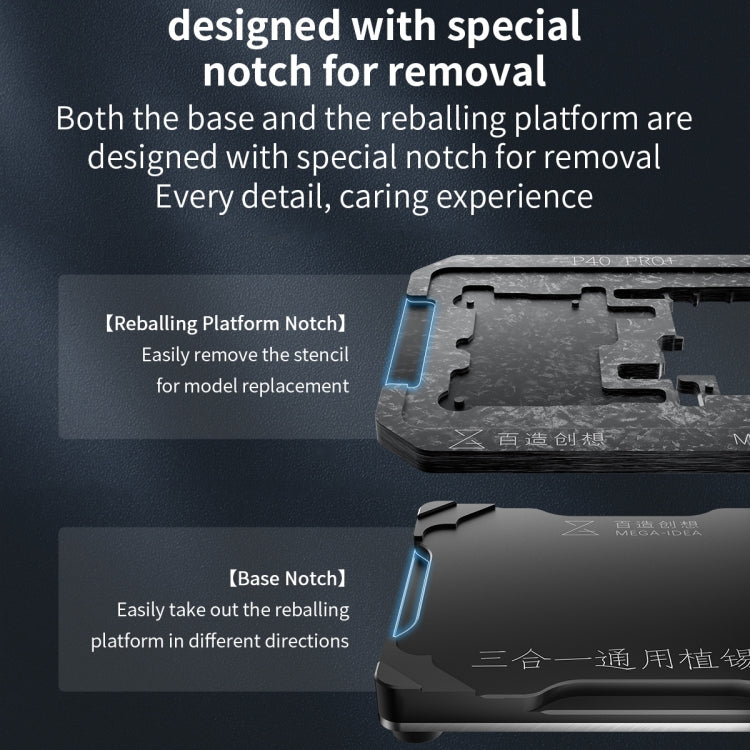 Base Qianli Mega-idea Multi-functional Middle Frame Positioning BGA Reballing Platform - Repair & Spare Parts by QIANLI | Online Shopping UK | buy2fix