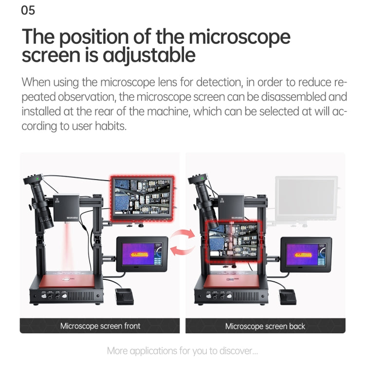 Mega-idea Intelligent Infrared Laser Desoldering Machine, Model:Without Microscope Set(EU Plug) - Repair & Spare Parts by QIANLI | Online Shopping UK | buy2fix