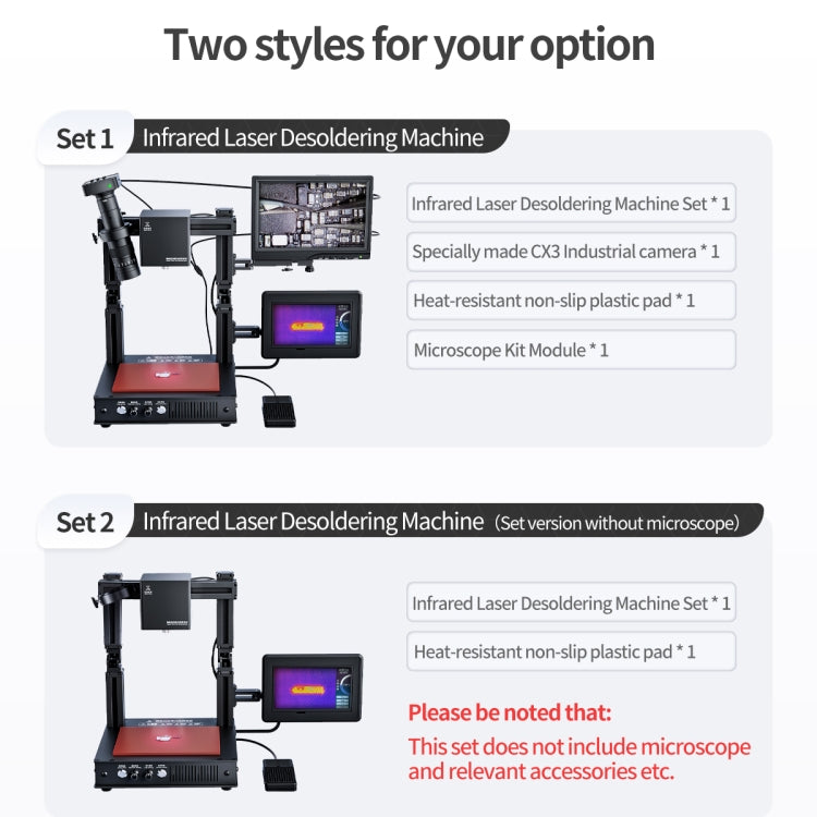 Mega-idea Intelligent Infrared Laser Desoldering Machine, Model:Without Microscope Set(EU Plug) - Repair & Spare Parts by QIANLI | Online Shopping UK | buy2fix