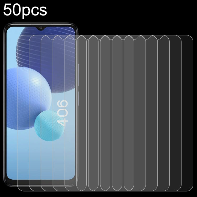 For TCL 406 50pcs 0.26mm 9H 2.5D Tempered Glass Film - For Doogee by buy2fix | Online Shopping UK | buy2fix