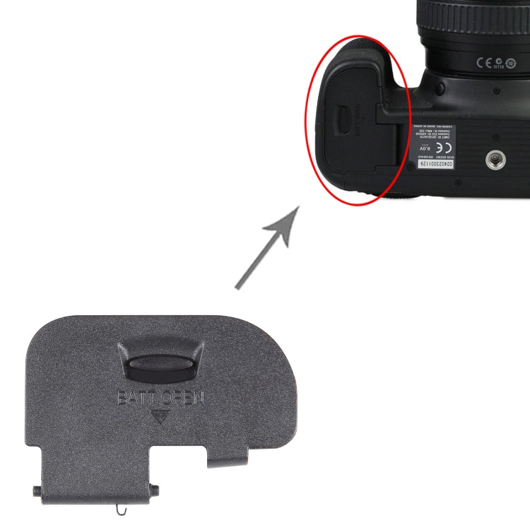 For Canon EOS 6D OEM Battery Compartment Cover - Repair & Spare Parts by buy2fix | Online Shopping UK | buy2fix