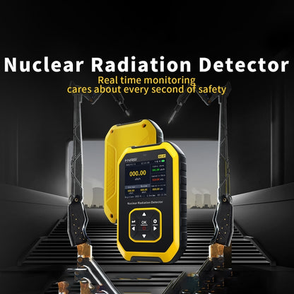 Fnirsi GC01 Home Lndustrial Marble Radioactive X / Y Ray Nuclear Radiation Detector Geiger Counter(Yellow) - Radiation Detector by FNIRSI | Online Shopping UK | buy2fix