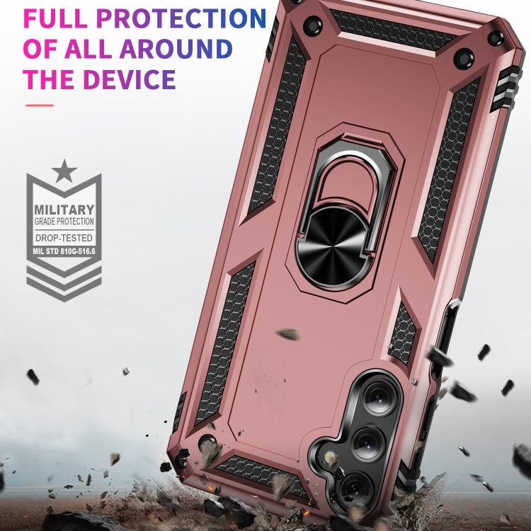 For Samsung Galaxy A24 4G Shockproof TPU + PC Phone Case(Rose Gold) - Galaxy Phone Cases by buy2fix | Online Shopping UK | buy2fix