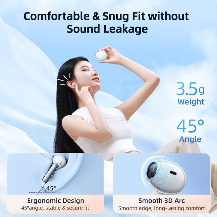 JOYROOM JR-PB1 Jpods Dual Mic ENC Call Noise Reduction Bluetooth Earphones(Black) - Bluetooth Earphone by JOYROOM | Online Shopping UK | buy2fix