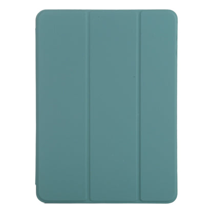 Horizontal Flip Ultra-thin Non-buckle Magnetic PU Leather Tablet Case With Three-folding Holder & Sleep / Wake-up Function For iPad Pro 11 inch (2020) / Pro 11 2018 / Air 2020 10.9(Green) - iPad Pro 11 (2020) Cases by buy2fix | Online Shopping UK | buy2fix