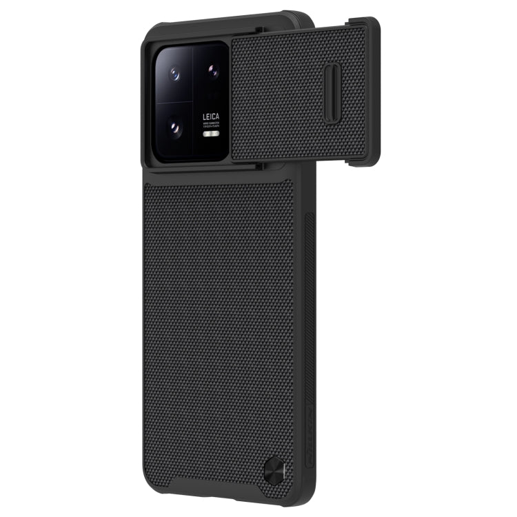 For Xiaomi 13 Pro NILLKIN 3D Textured Nylon Fiber TPU + PC Phone Case(Black) - Xiaomi Cases by NILLKIN | Online Shopping UK | buy2fix