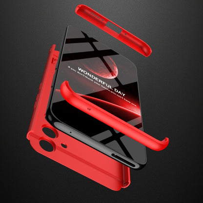 For Samsung Galaxy A54 5G GKK Three Stage Splicing Full Coverage PC Phone Case with Stand(Red) - Galaxy Phone Cases by GKK | Online Shopping UK | buy2fix