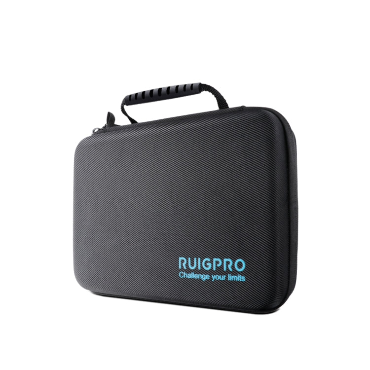 For GoPro HERO8 / 7 / 6 RUIGPRO Shockproof Waterproof Portable Case Box Size : 17.3cm x 12.3cm x 6.5cm(Black) - DJI & GoPro Accessories by RUIGPRO | Online Shopping UK | buy2fix