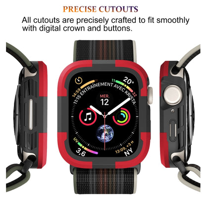 For Apple Watch Ultra 3 / 2 / 1 49mm Armor Frame Watch Case(Red) by buy2fix