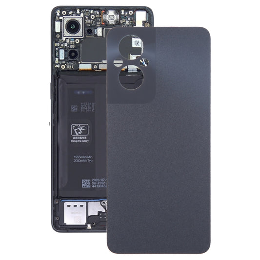 For OPPO Reno8 Z 5G Original Battery Back Cover(Black) by buy2fix