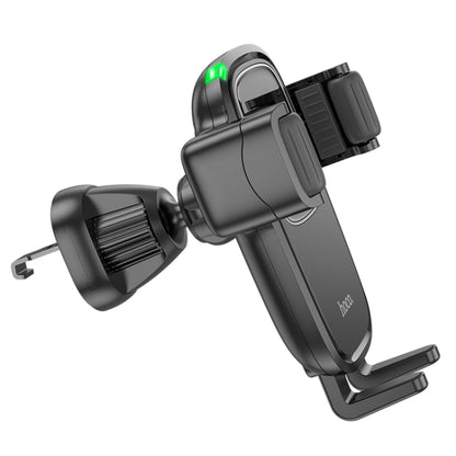 hoco HW1 Pro Wireless Fast Charge Air Outlet Car Holder(Black) -  by hoco | Online Shopping UK | buy2fix