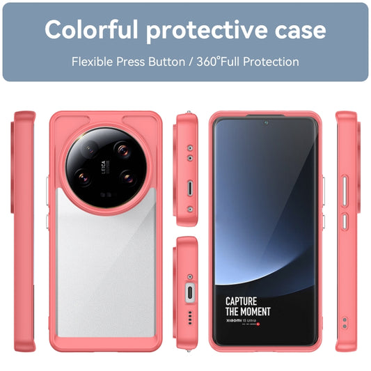 For Xiaomi 13 Ultra Colorful Series Acrylic + TPU Phone Case(Red) by buy2fix
