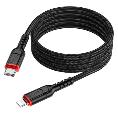 hoco X59 Victory PD 20W USB-C / Type-C to 8 Pin Charging Data Dable, Length:1m(Red) - 2 in 1 Cable by hoco | Online Shopping UK | buy2fix