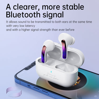 Fingertime T17 TWS Portable Mini In-Ear Wireless Bluetooth Noise Reduction Earphone(White) - TWS Earphone by buy2fix | Online Shopping UK | buy2fix