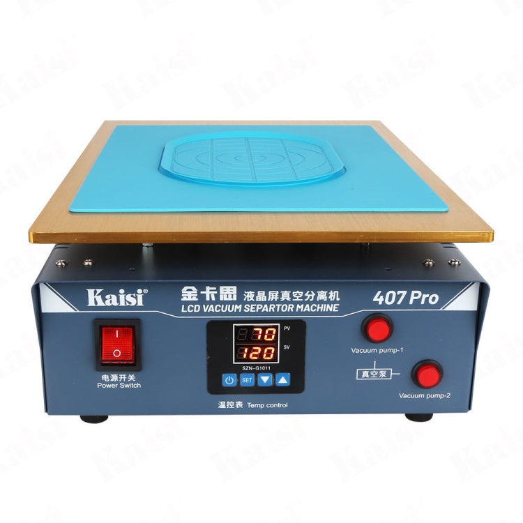 Kaisi 407 Pro 17 inch Dual Vacuum Pump LCD Screen Separator Machine(AU Plug) by Kaisi