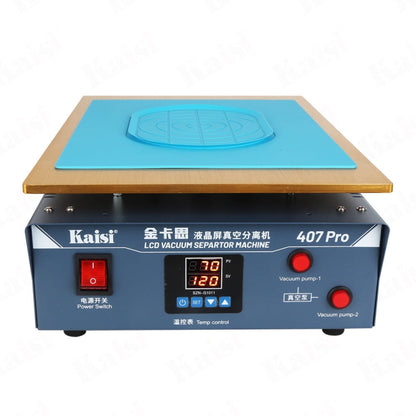 Kaisi 407 Pro 17 inch Dual Vacuum Pump LCD Screen Separator Machine(AU Plug) by Kaisi