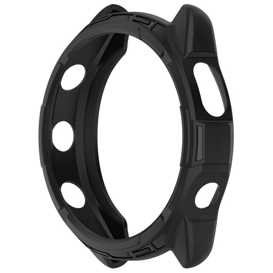 For Garmin Forerunner 965 Armor Hollow Watch Protective Case(Black) by buy2fix