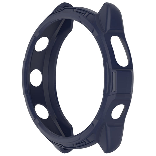 For Garmin Forerunner 965 Armor Hollow Watch Protective Case(Midnight Blue) by buy2fix
