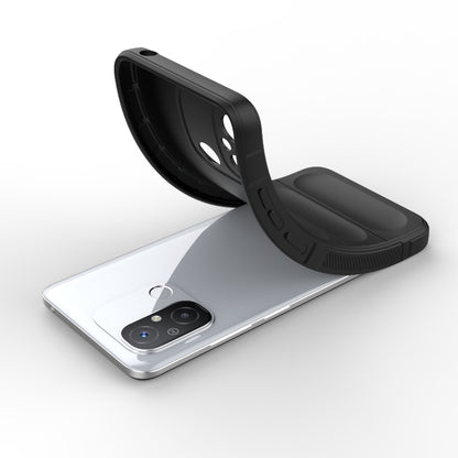 For Xiaomi Redmi 12C Magic Shield TPU + Flannel Phone Case(Dark Blue) - Xiaomi Cases by buy2fix | Online Shopping UK | buy2fix
