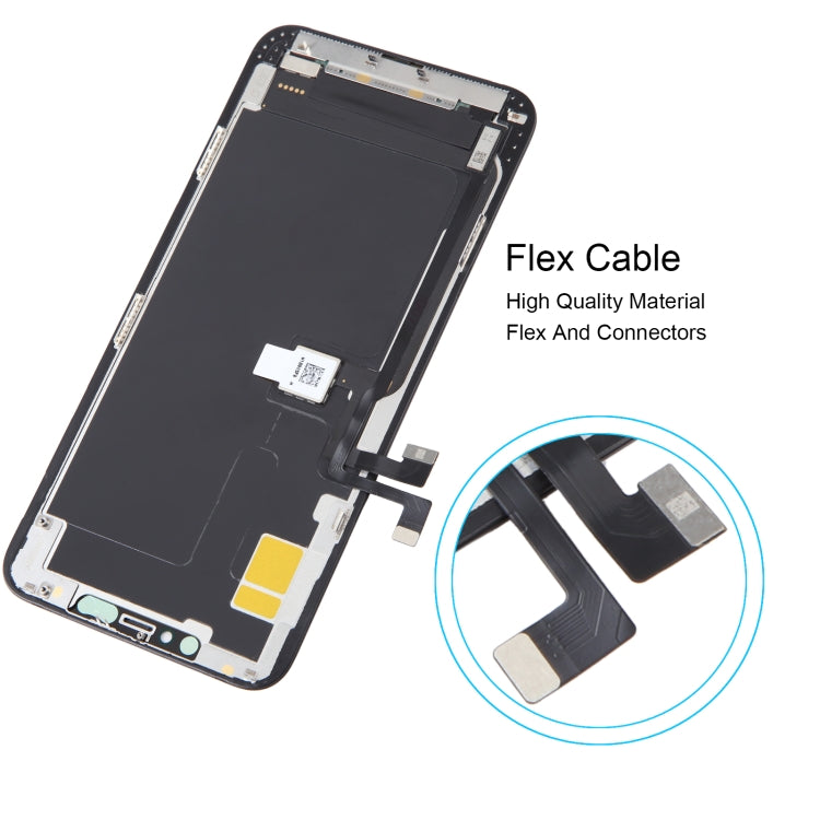 Soft OLED LCD Screen For iPhone 11 Pro Max with Digitizer Full Assembly -  by buy2fix | Online Shopping UK | buy2fix