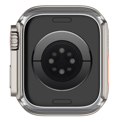 For Apple Watch Series SE 2 / 6 / SE / 5 / 4 40mm Tempered Film + PC Integrated Watch Protective Case(Starlight Color) by buy2fix