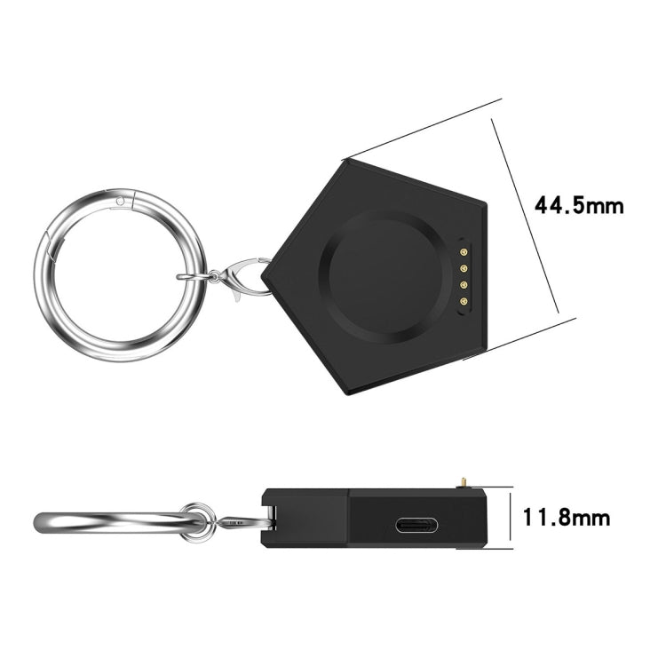 For OPPO Watch 4 Pro / 3 / 3 Pro Portable Universal Smart Watch Charger, Port:Micro-USB(White) by buy2fix