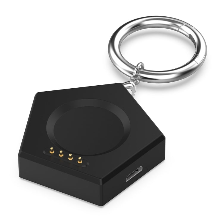 For OPPO Watch 4 Pro / 3 / 3 Pro Portable Universal Smart Watch Charger, Port:Micro-USB(Black) by buy2fix