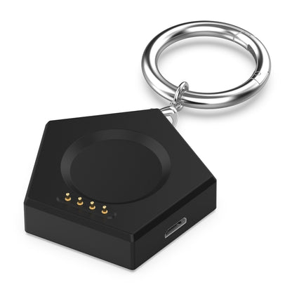 For OPPO Watch 4 Pro / 3 / 3 Pro Portable Universal Smart Watch Charger, Port:Micro-USB(Black) by buy2fix