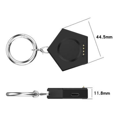 For OPPO Watch 4 Pro / 3 / 3 Pro Portable Universal Smart Watch Charger, Port:Micro-USB(Black) by buy2fix