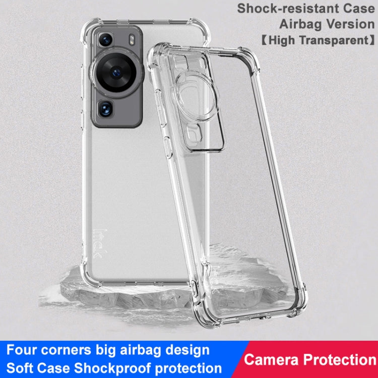 For Huawei P60 / P60 Pro imak Shockproof Airbag TPU Phone Case(Transparent) - Huawei Cases by imak | Online Shopping UK | buy2fix