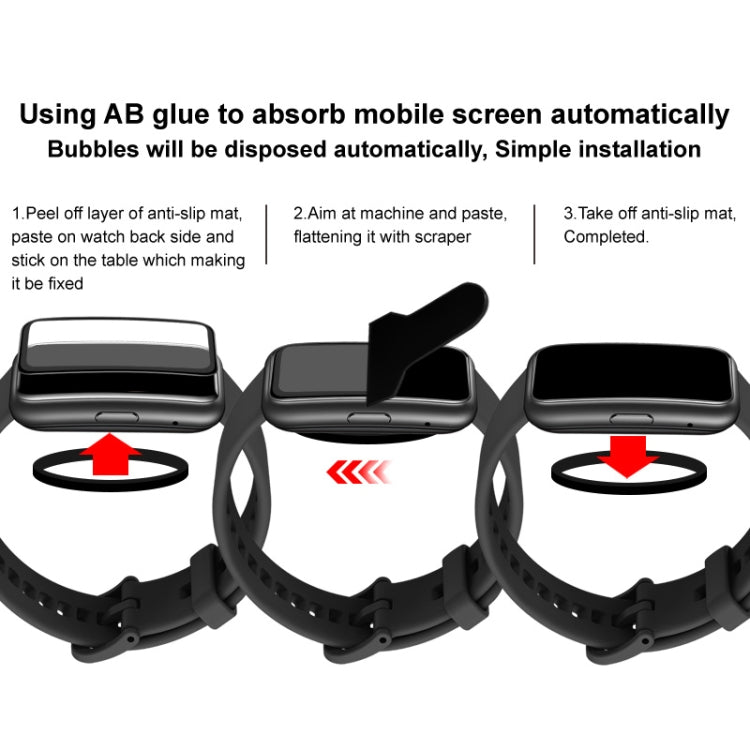 For Huawei Band B7 IMAK Plexiglass HD Watch Protective Film by imak