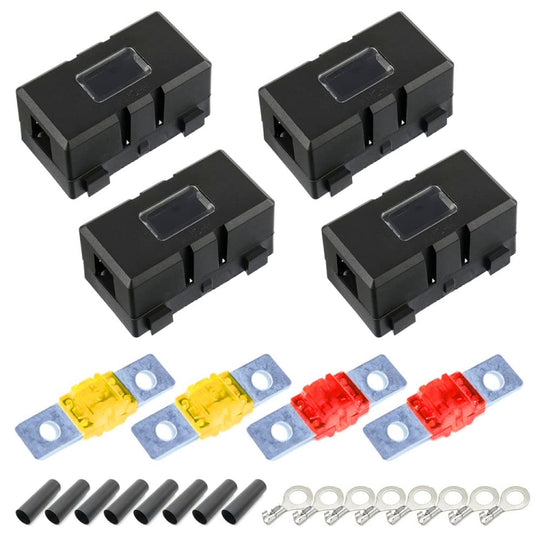 4 in 1 ANS-H Car Fuse Holder Fuse Box, Current:30/40A
