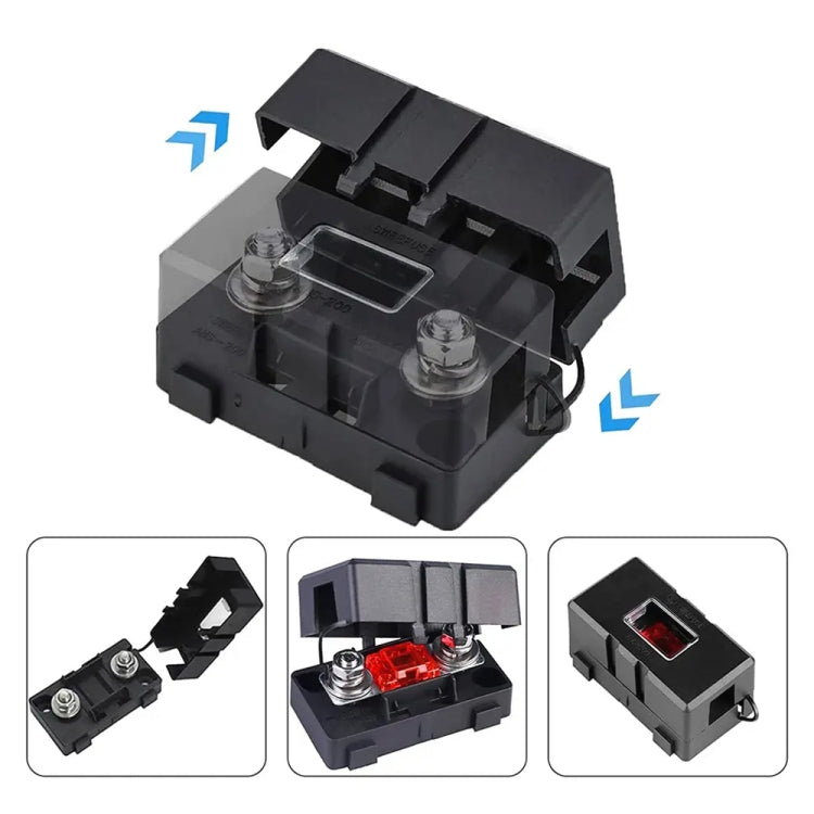 4 in 1 ANS-H Car Fuse Holder Fuse Box, Current:50A by buy2fix