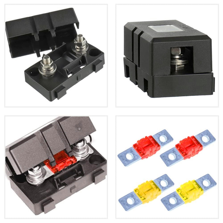 6 in 1 ANS Car Fuse Holder Fuse Box, Current:40A & 50A & 60A by buy2fix