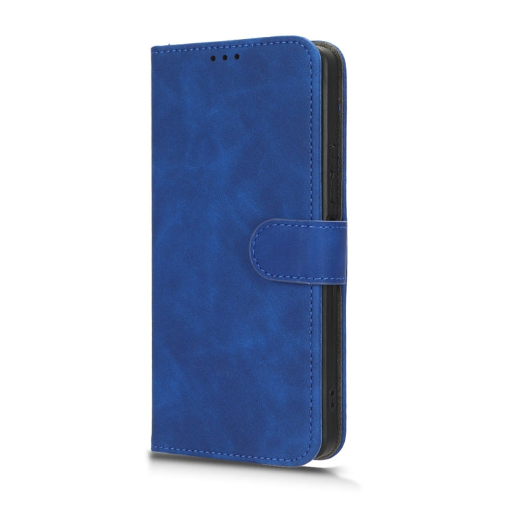 For TECNO Camon 20 Pro Skin Feel Magnetic Flip Leather Phone Case(Blue) by buy2fix