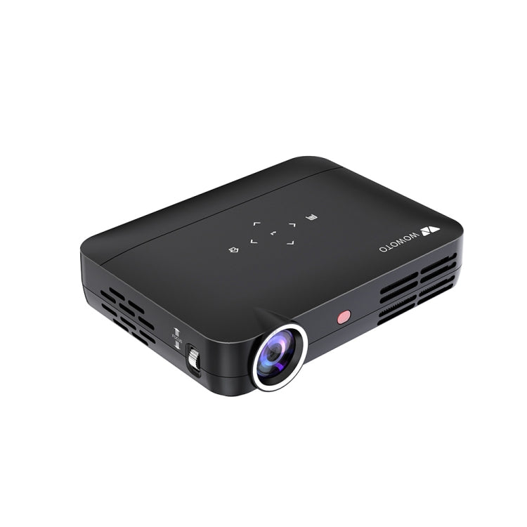 WOWOTO H10S TIDLP DMD 0.45 inch 1280 x 800 4K 500ANSI RGB LED Smart Projector(EU Plug) -  by WOWOTO | Online Shopping UK | buy2fix