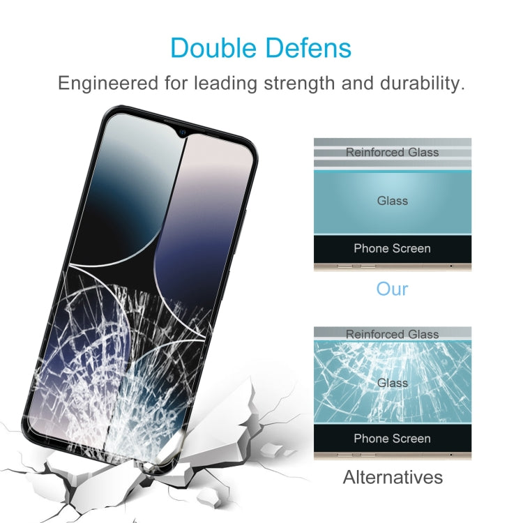 For Ulefone Note 16 Pro 50pcs 0.26mm 9H 2.5D Tempered Glass Film - Ulefone Tempered Glass by buy2fix | Online Shopping UK | buy2fix