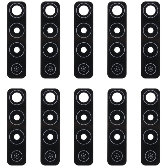 For Tecno Camon 17 CG6 10pcs Back Camera Lens