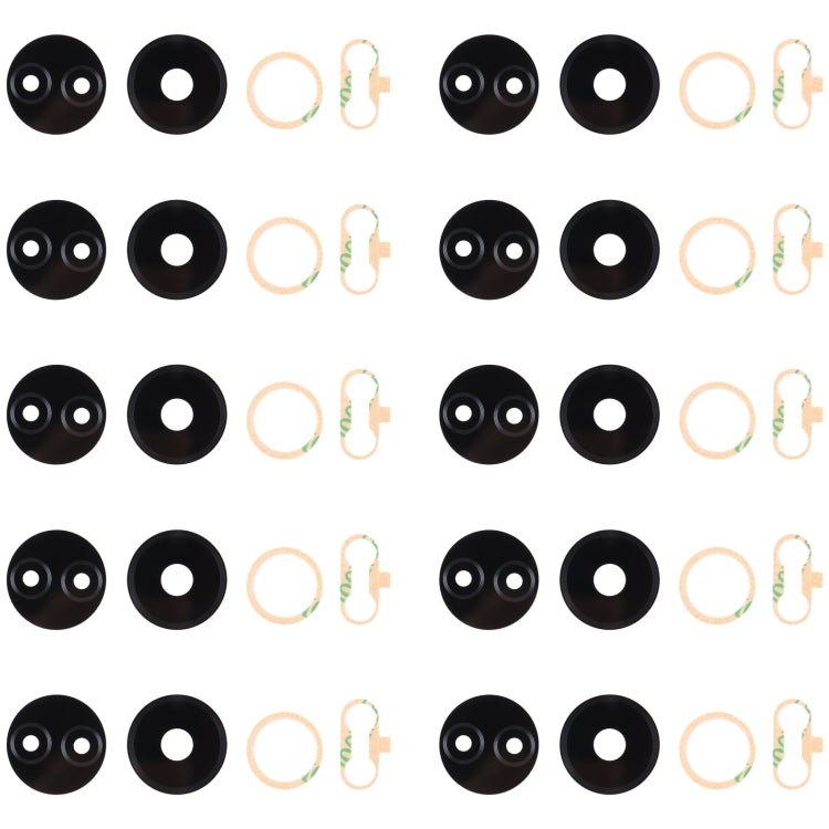 For Tecno Camon 19 10pcs Back Camera Lens by buy2fix