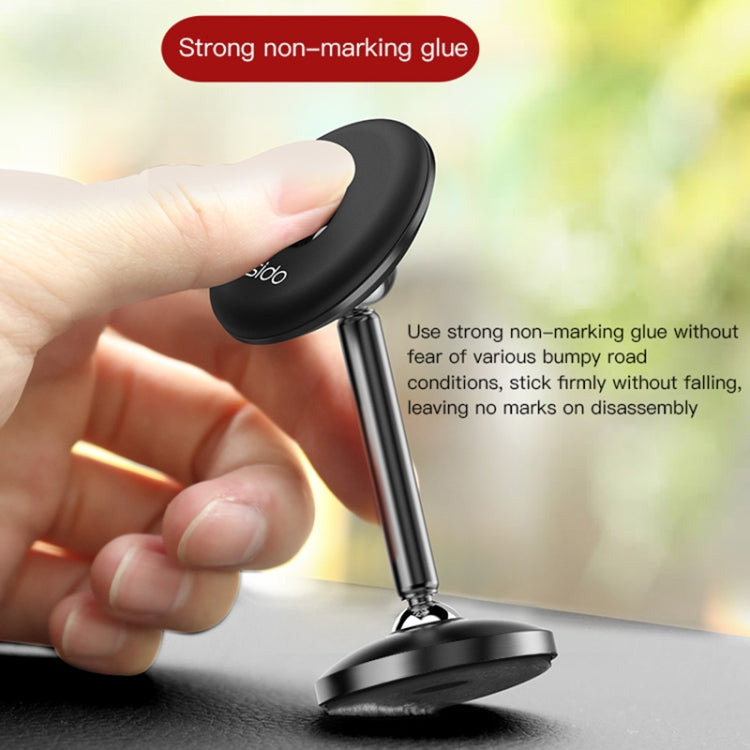 Yesido C93 720 Degree Rotation Dual Ball Paste Magsafe Magnetic Car Phone Holder(Black) -  by Yesido | Online Shopping UK | buy2fix