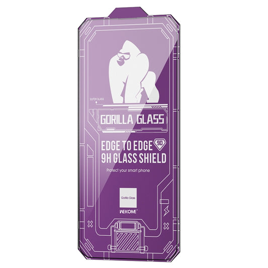 For iPhone 13 Pro Max WK WTP-068 King Kong Vacha Corning 9D Curved HD Tempered Glass Film(Black) by WK