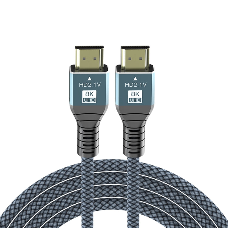 2m HDMI 2.1 Version 8K 60Hz UHD 48Gbps Cable(Grey) by buy2fix